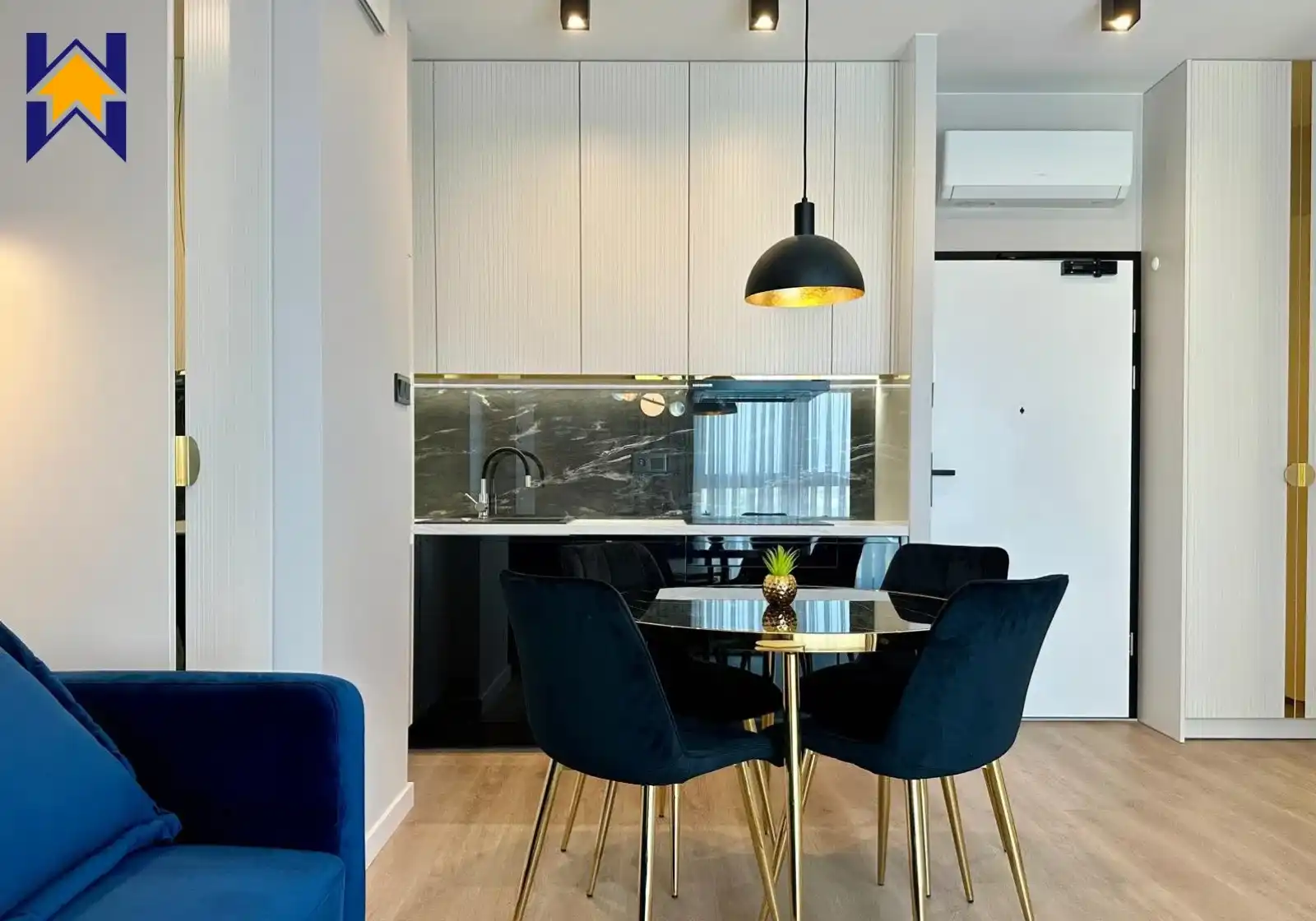 Apartament 2-pokojowy z klimatyzacją i tarasem w Krakowie (Stare Miasto) - zdjęcie 2