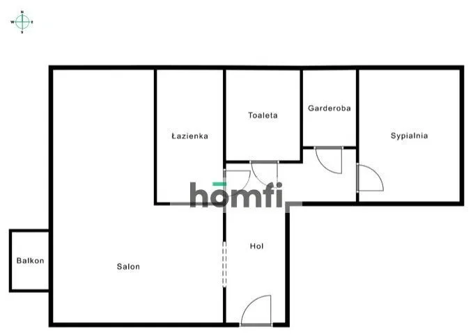 Mieszkanie, 57,50 m², Kraków - zdjęcie 9