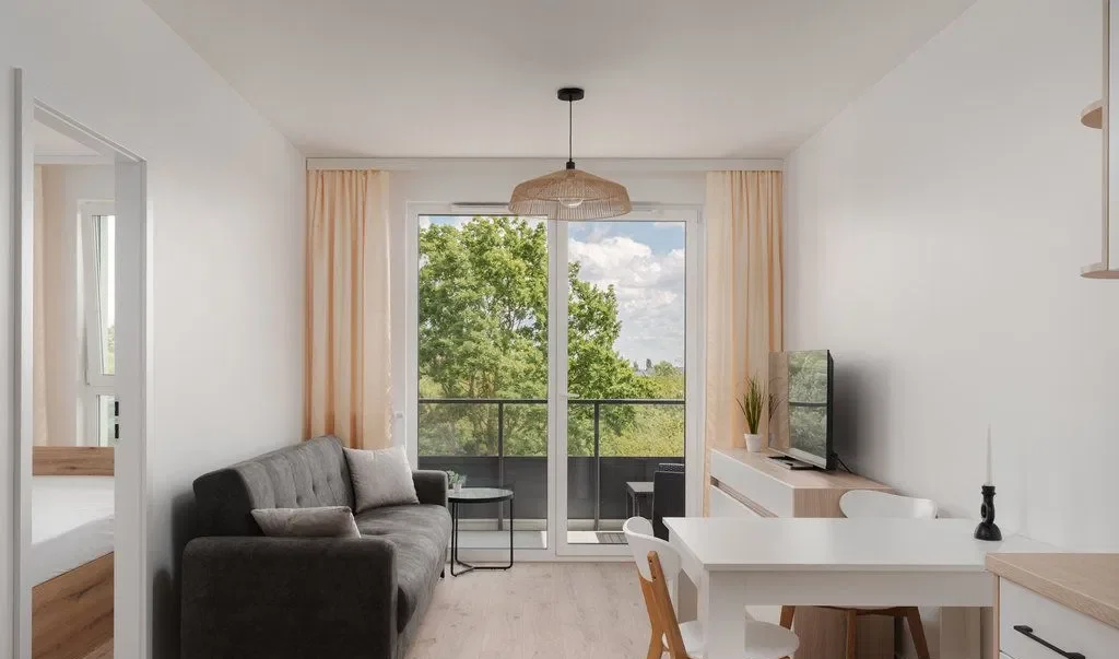 2-pok., balkon, z parkingiem - Develia via Flora