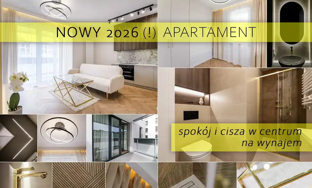 *** 3 pokoje 36m2, NOWY apartament 2026 ***