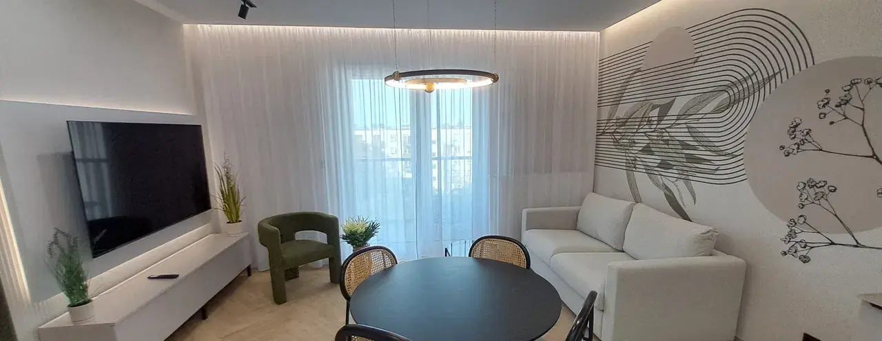 Dwupokojowy apartament w centrum Łodzi