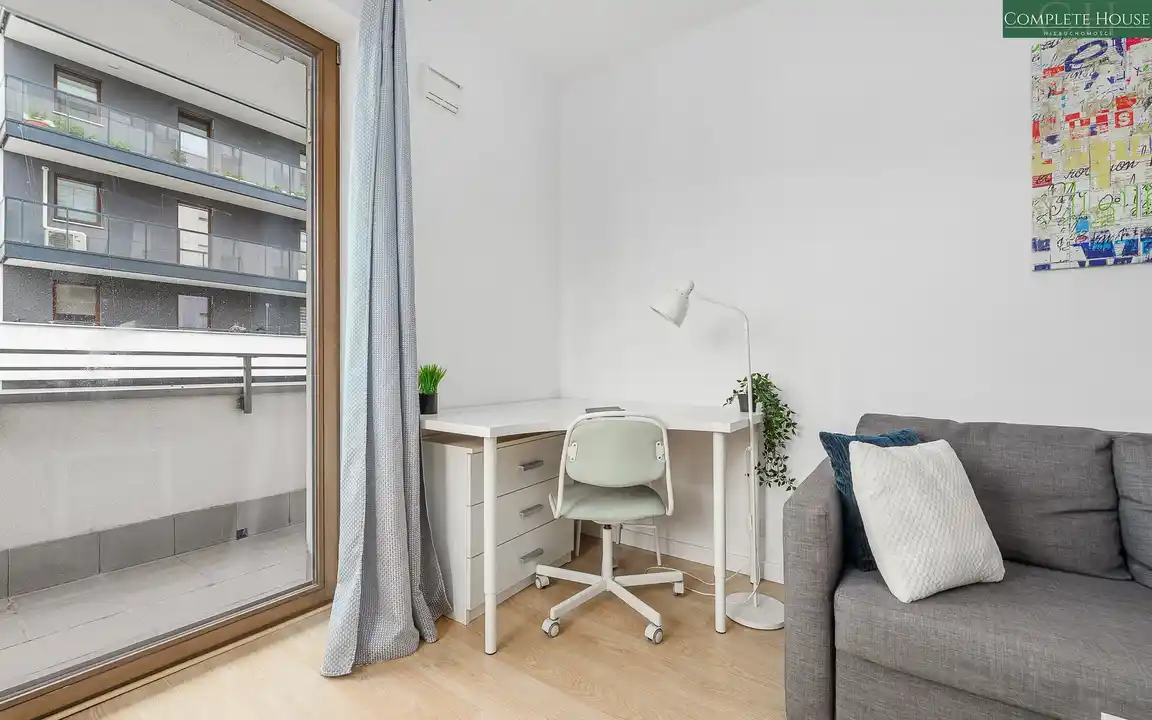Jasny Apartament 49 m2 | Obok Westfield Mokotów | ul. Cybernetyki 4 - zdjęcie 6