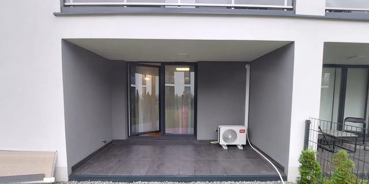 Nowoczesne 2 pokojowe mieszkanie 50 m²  z ogródkiem 60 m² - zdjęcie 7
