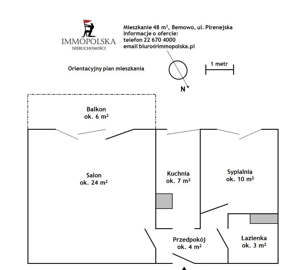Pirenejska, częściowo umeblowane dwa pokoje - zdjęcie 2