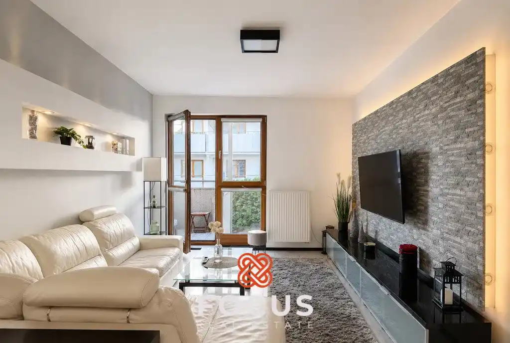 2 pokoje, 54 m², garaż | Bemowo Chrzanów
