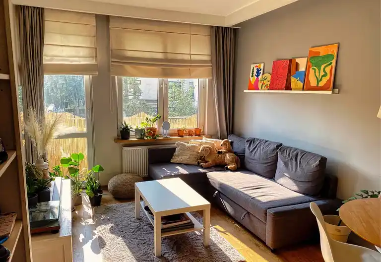 Na wynajem dwupokojowe mieszkanie | ul. Erazma Ciołka, Wola | 34,40 m² | Dostępne od 1 lipca | Bezpośrednio - zdjęcie 2