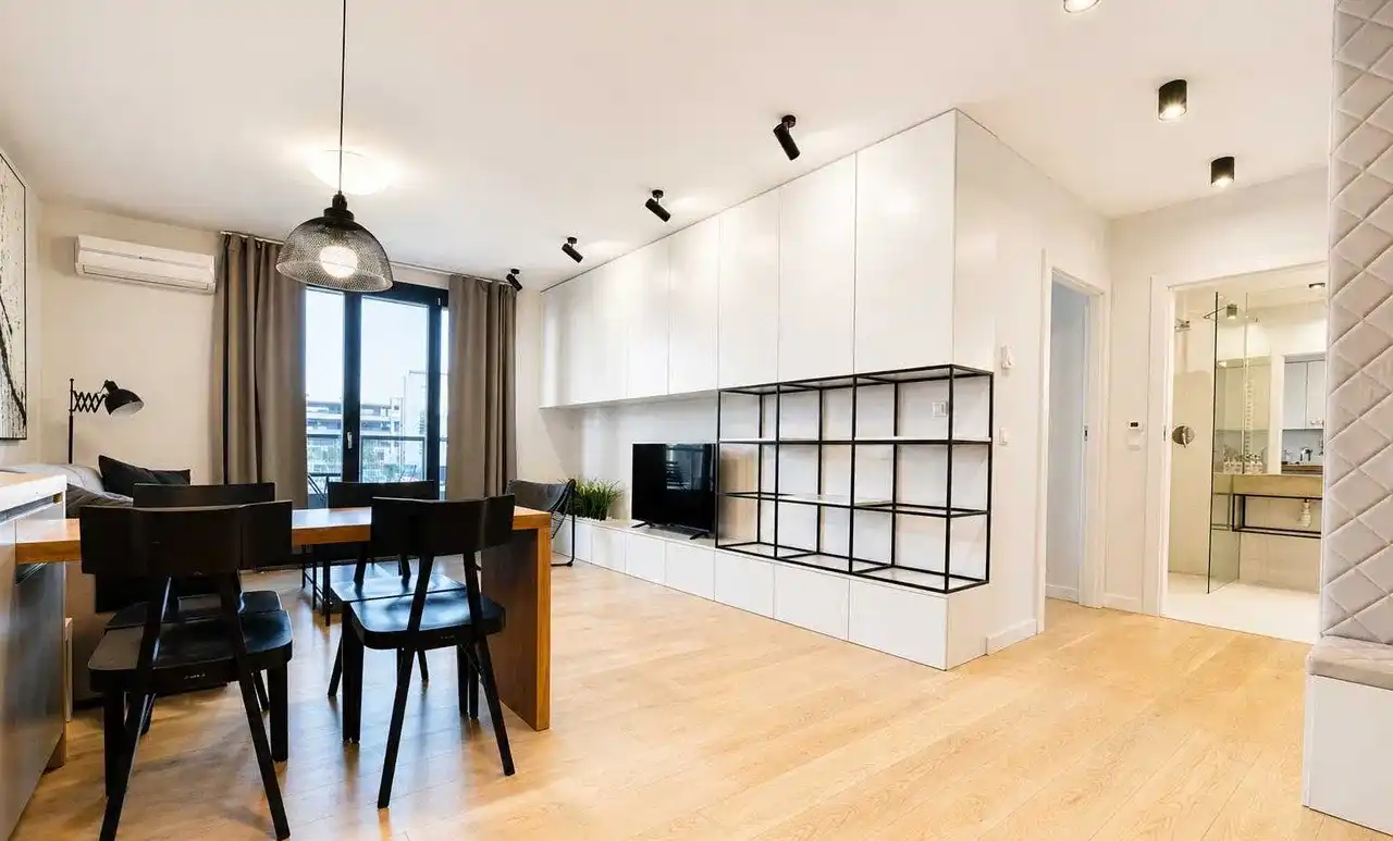 Komfortowe dwupokojowe Kazimierz klima balkon - zdjęcie 7