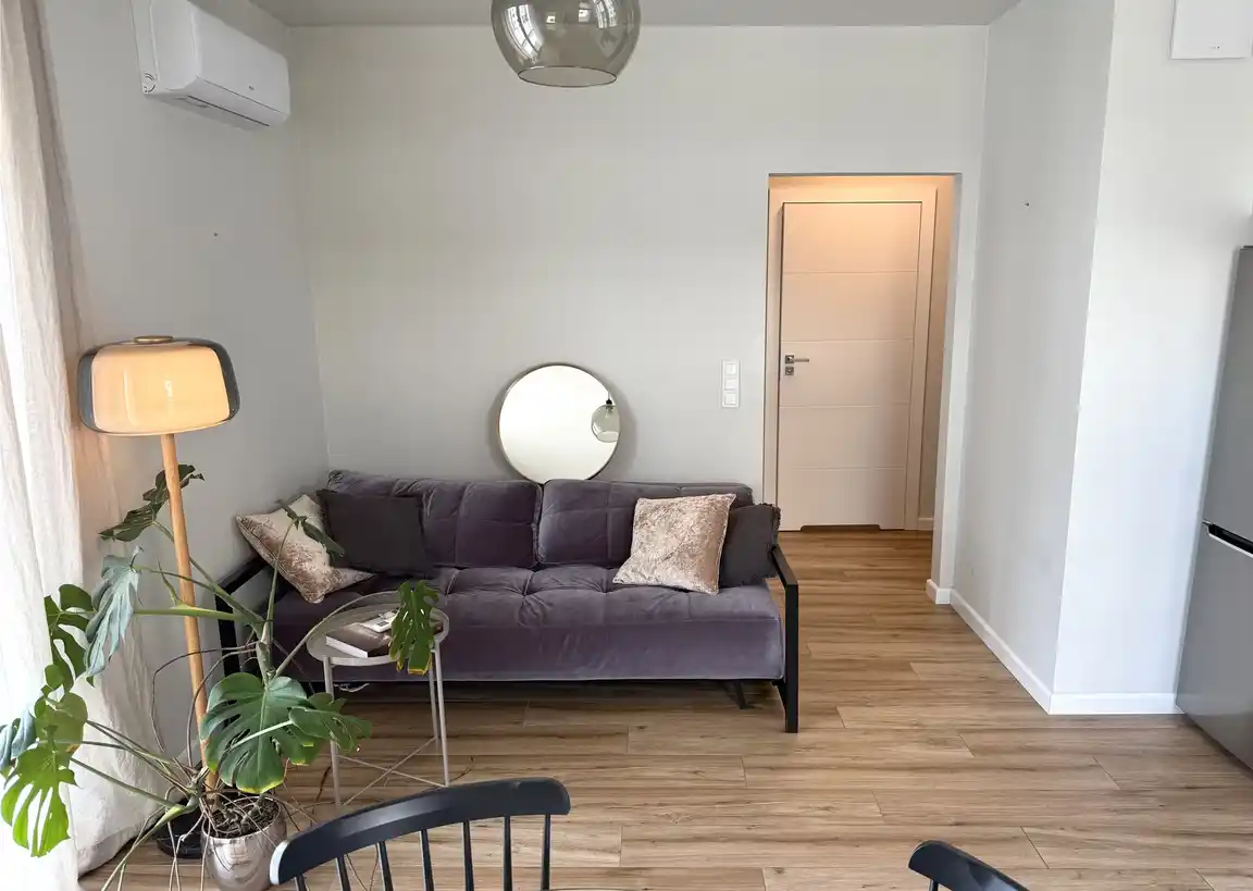 Nowoczesne mieszkanie 37,5m² z dużym balkonem i klimatyzacją na Gocławiu - zdjęcie 7