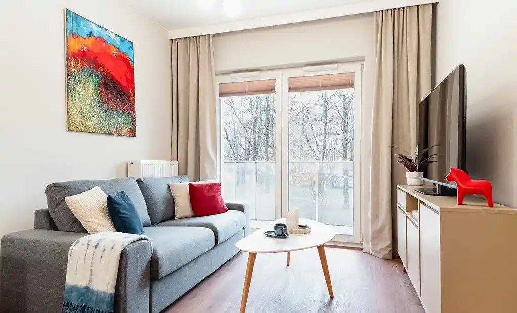Apartament 2 pokoje (39 m²) z garażem– Przemysłowa, PL/ENG