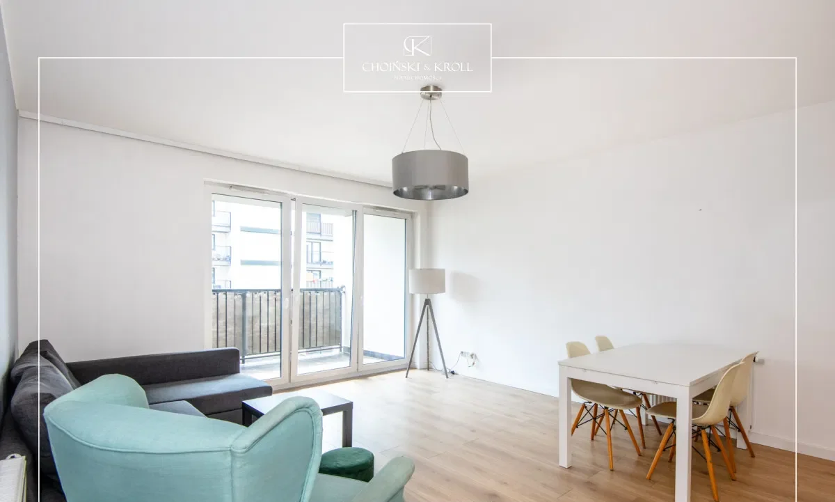 Duży Balkon | Przestronny Salon | 2 Pokoje - zdjęcie 4