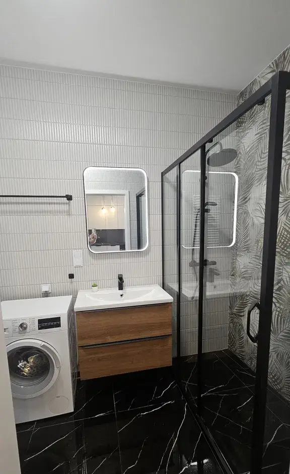 NOWY nowoczesny apartament/bezpośrednio/2pokoje 43m2/ balkon/garaż/SKM - zdjęcie 6