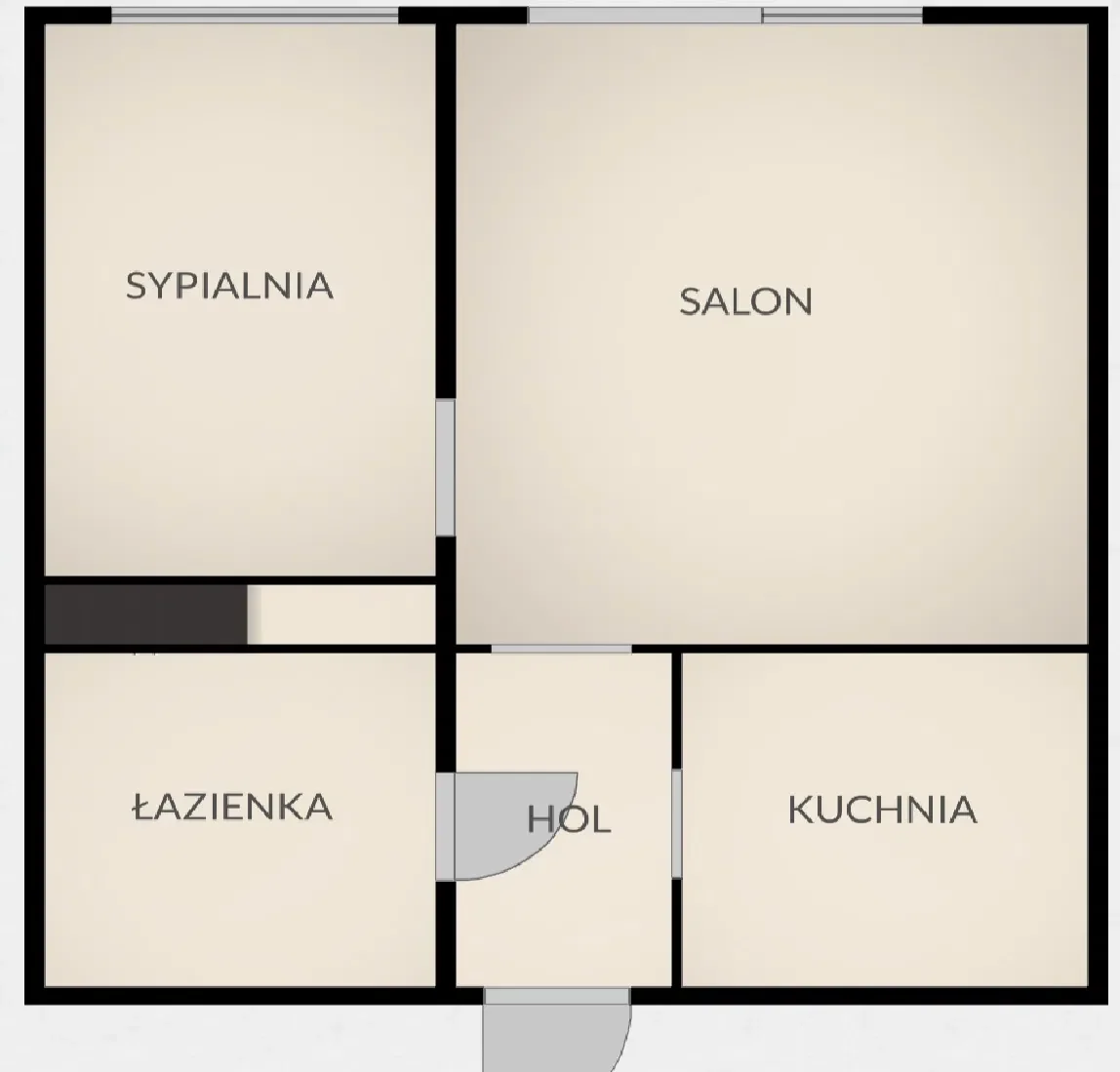 2 pokoje 27m2 / ścisłe centrum - Rodno ONZ / 3000 zł z czynszem - zdjęcie 7