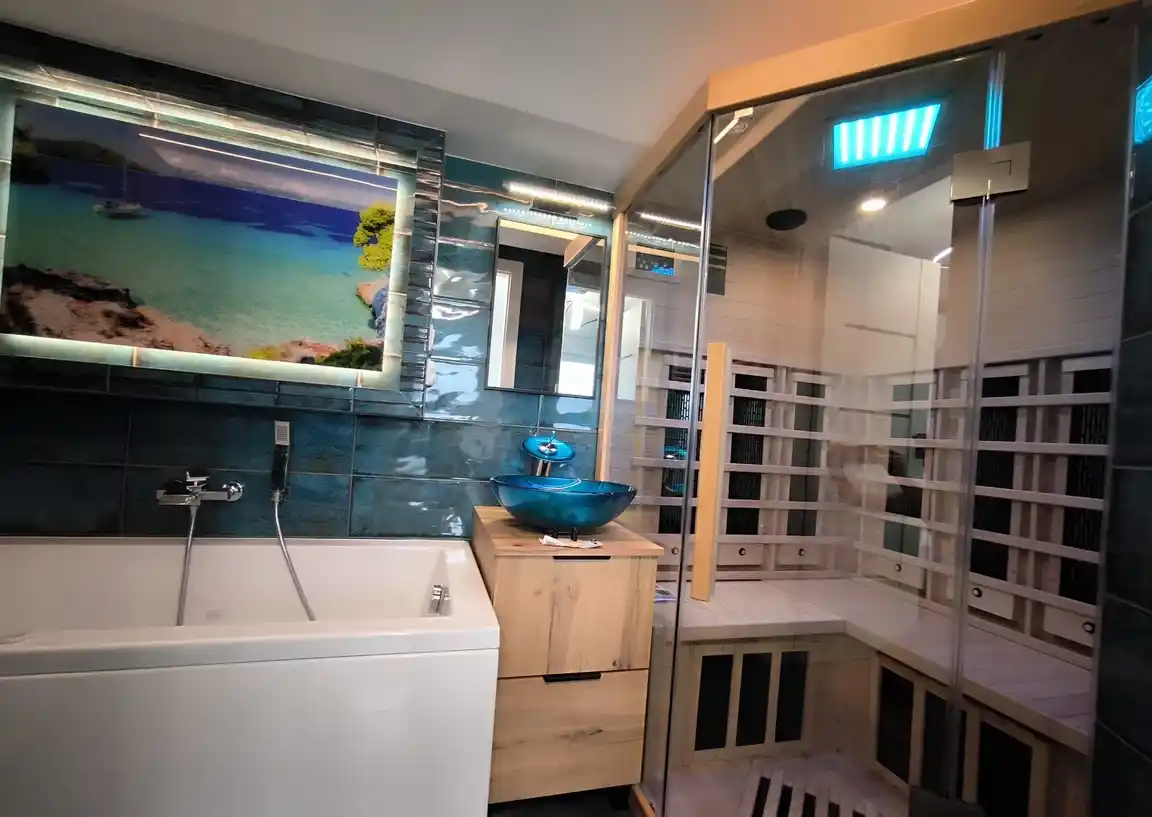 Nowy piękny 4pok apartament  2łazienki, klima, sauna, hydromasaż wanna - zdjęcie 9