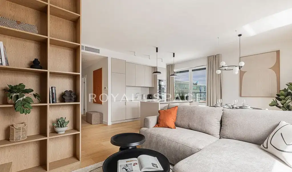 Przestronny apartament z Tarasem | Domaniewska