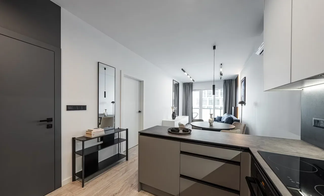 Nowoczesny apartament z sypialnią | Stylish one-bedroom, Global Office - zdjęcie 5