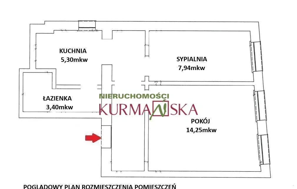 2-pokojowe mieszkanie w centrum Zielonej Góry - zdjęcie 7