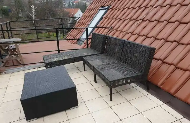 Gdańsk Siedlce ul. Skarpowa, kawalerka dwupoziomowa z dużym tarasem - zdjęcie 2