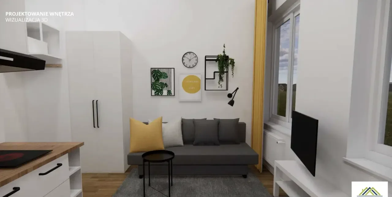 Kawalerka 18 m² | Sienkiewicza 2 | prywatna łazienka - zdjęcie 2
