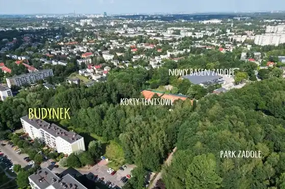Mieszkanie 85 m, 4 pokoje, kuchnia, 2 toalety, Ligota przy parku, bez pośredników