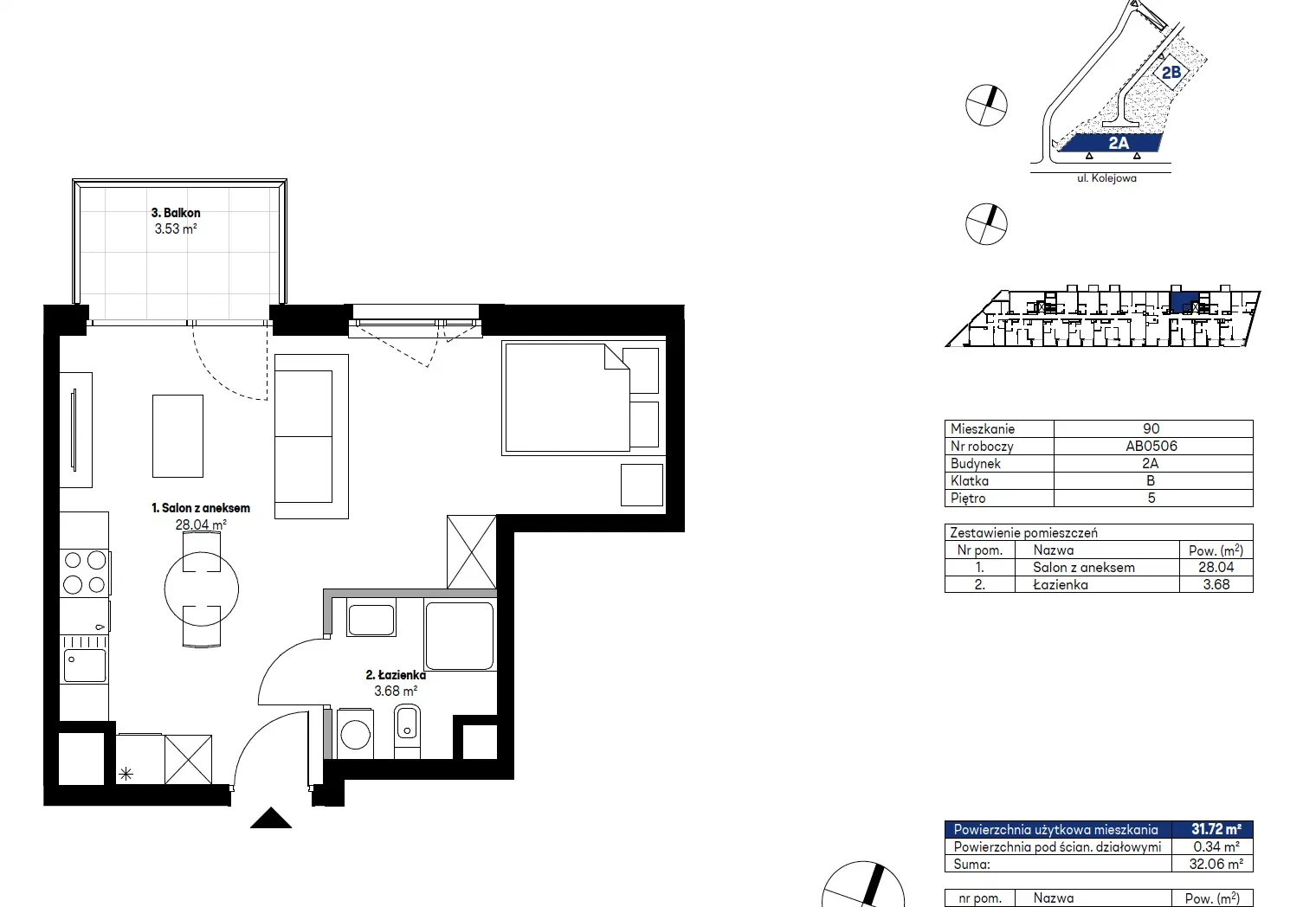Nowa kawalerka  (32 m²) | Smart Home | Garaż | Wola Business District - zdjęcie 8