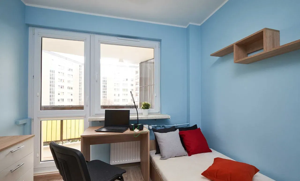 Pokój jednoosobowy | Guderskiego 3, Praga Południe | balkon | BEZ PROWIZJI | od 30.06 | 445