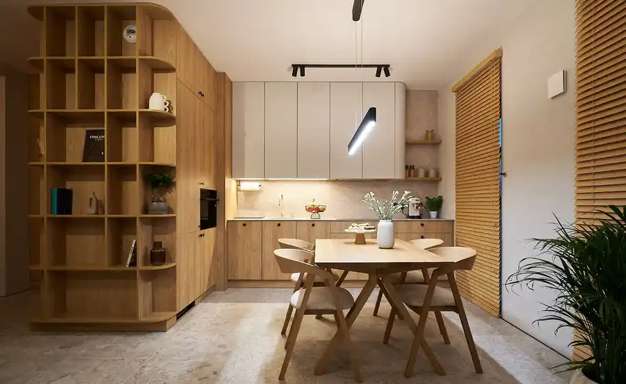 Apartament Japandi - zdjęcie 7