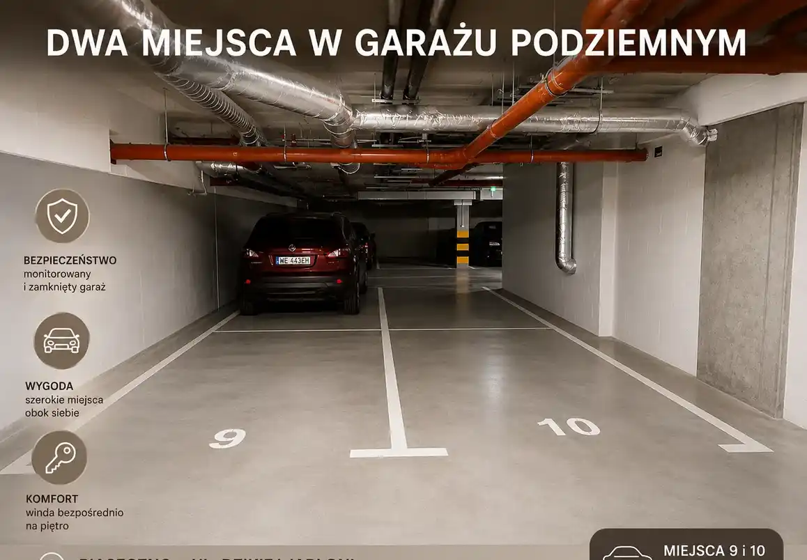 3-POKOJOWE MIESZKANIE | 60 M² | 2 BALKONY | KLIMA | 2 MIEJSCA W GARAŻU - zdjęcie 6