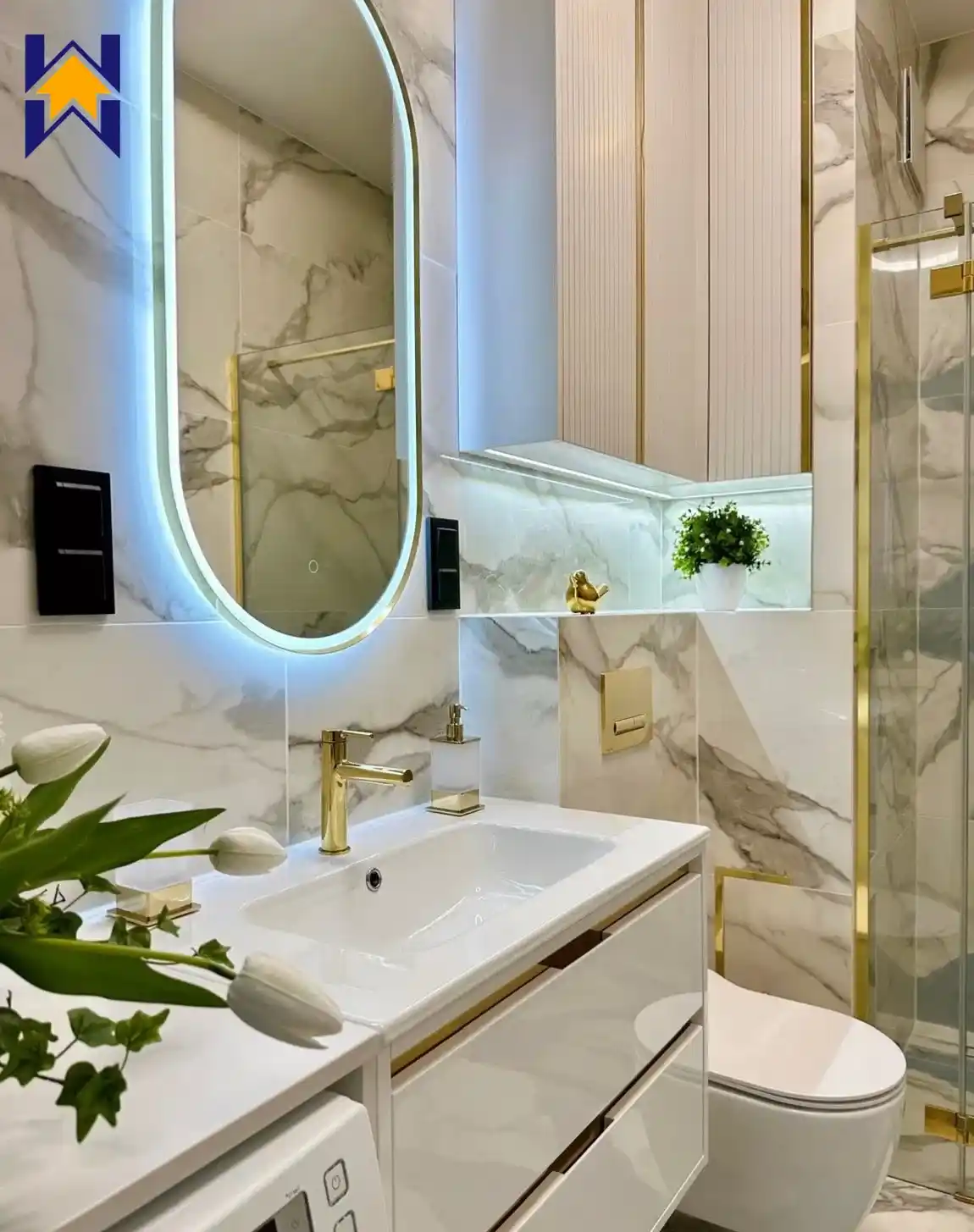 Apartament 2-pokojowy z klimatyzacją i tarasem w Krakowie (Stare Miasto) - zdjęcie 10