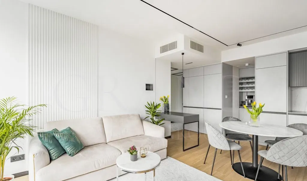 apartament z panoramicznym widokiem|unique tower | browary warszawskie - zdjęcie 2