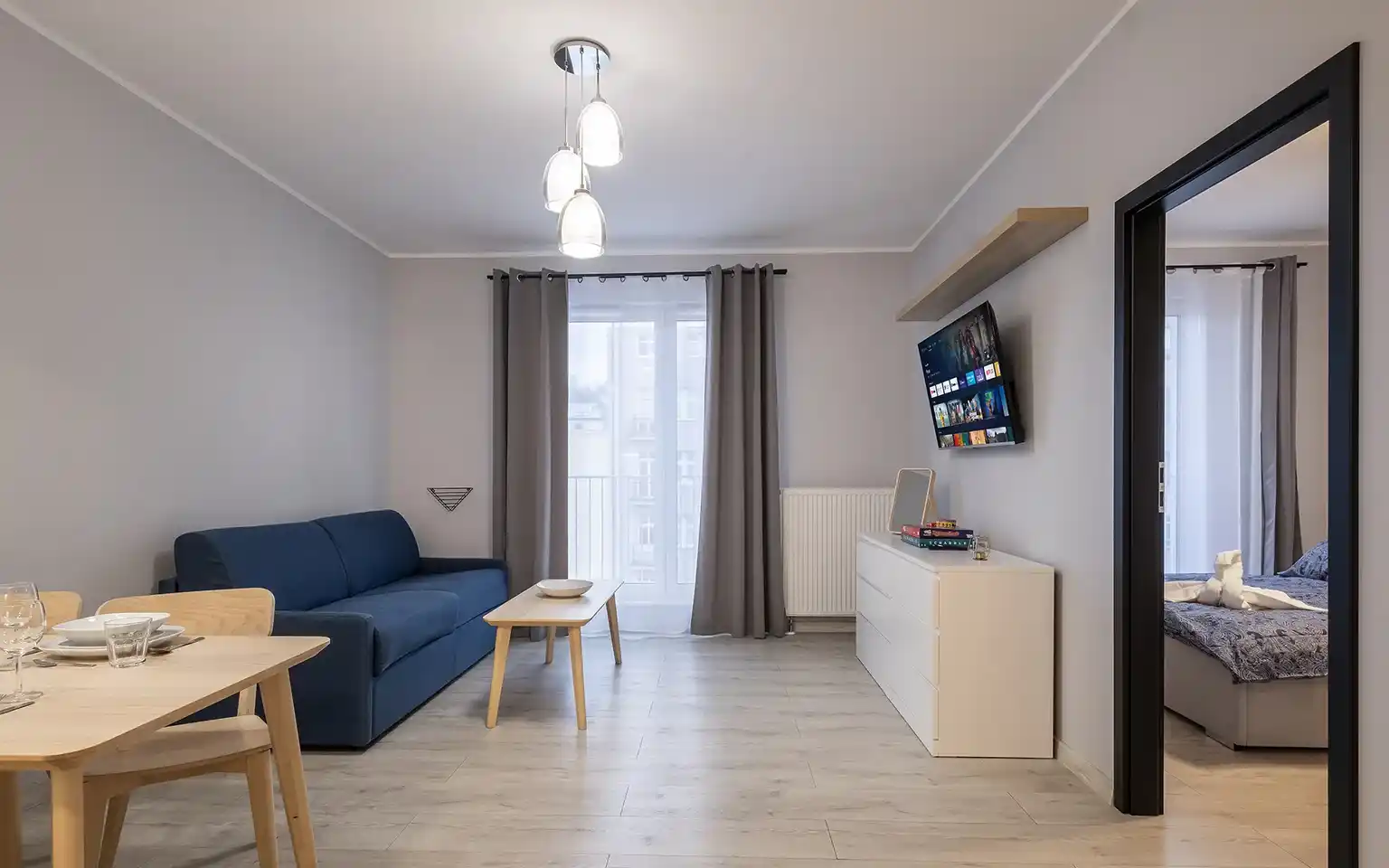 Gdynia Centrum / 44 m² / 2 pokoje / Abrahama 61 / nowoczesny budynek - zdjęcie 8