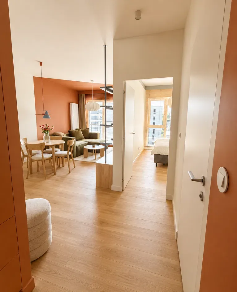 Apartament 43 m² z balkonem i miejscem garażowym. Bez pośredników. - zdjęcie 4