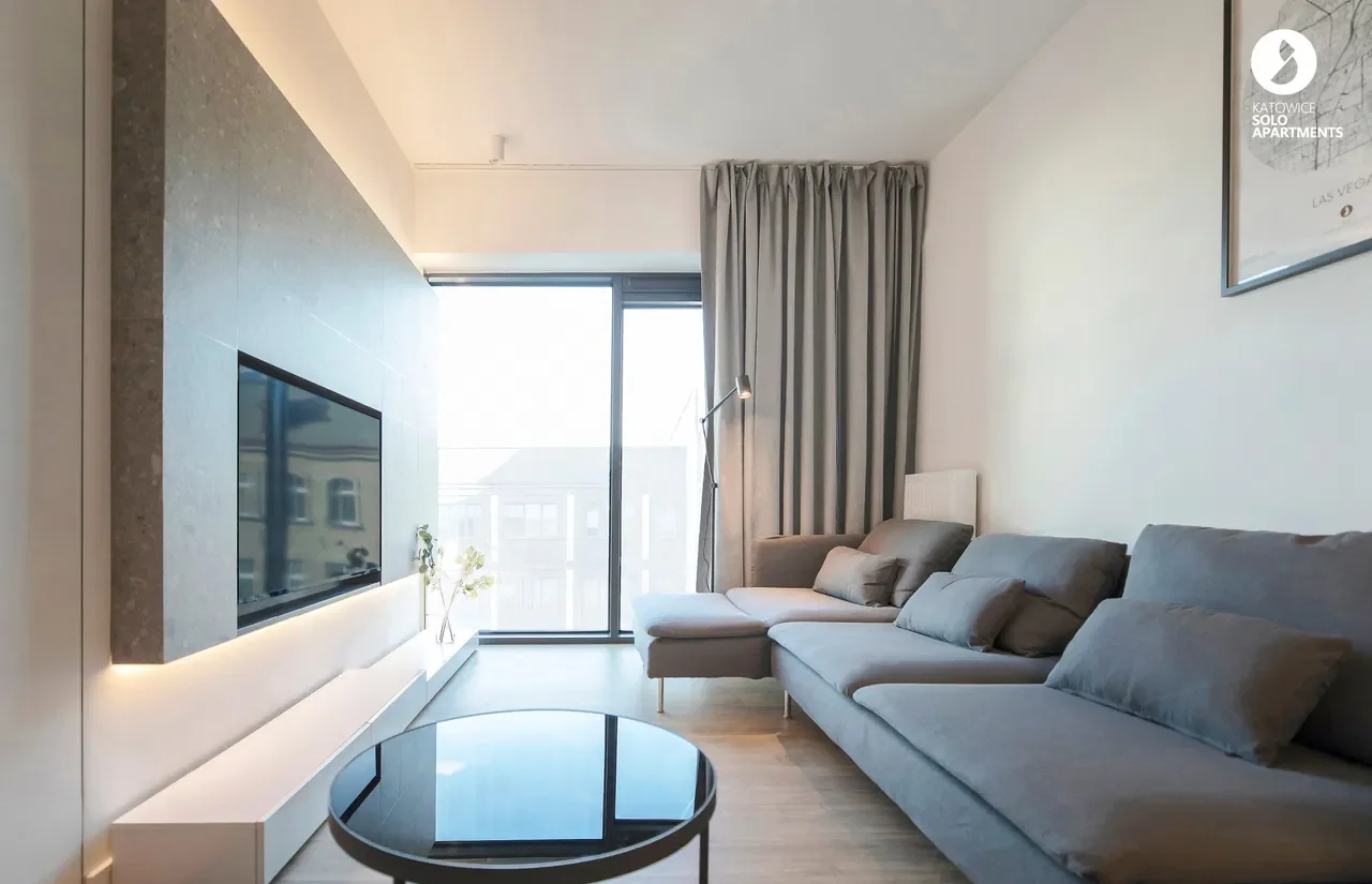 Apartament 36m2, 2 pokoje z klimatyzacją w Katowicach - zdjęcie 5