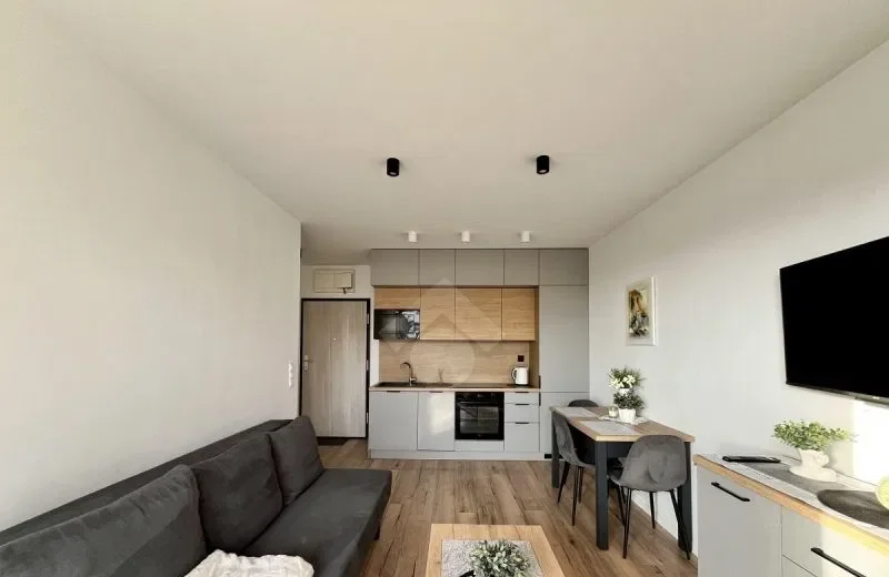 2 pokoje, balkon, garaż, apartamentowiec 2022r., MPEC, blisko tramwaj