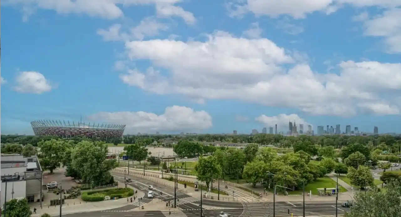 Bez prowizji | 3 pokoje | Metro Stadion| Parking | WIDOK NA MIASTO - zdjęcie 6