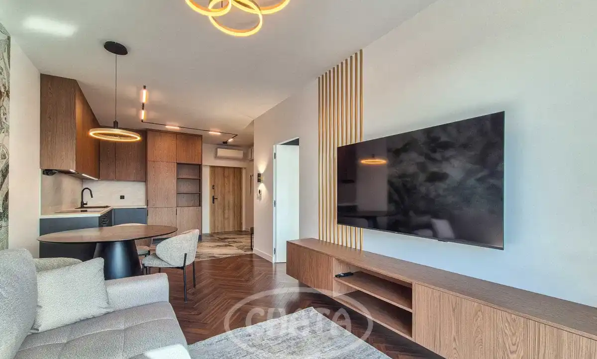Apartament w Quorum z widokiem na panoramę miasta we Wrocławiu - zdjęcie 6