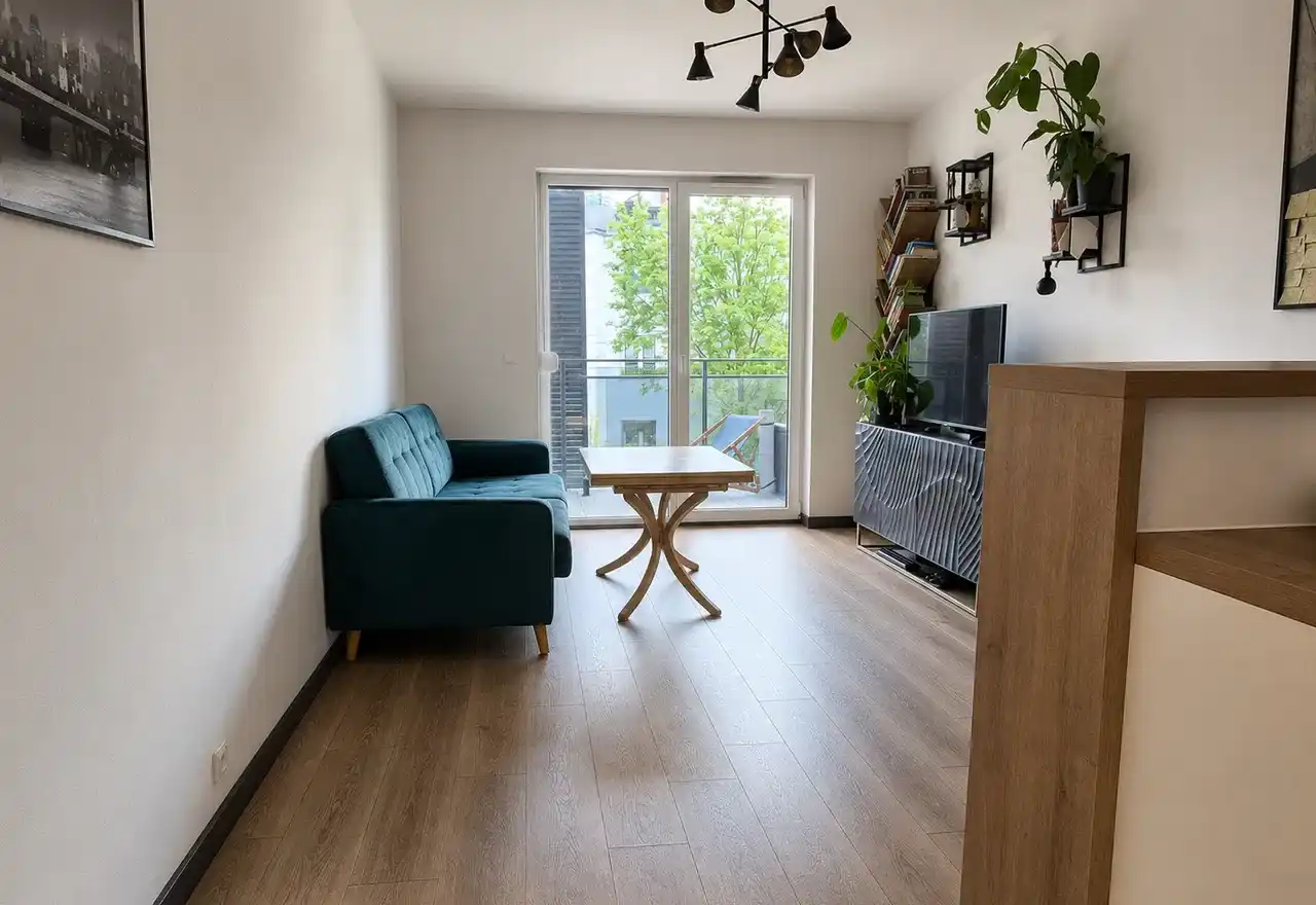 Apartament klasy premium 49 m² z garażem i balkonem w Toruniu - zdjęcie 3