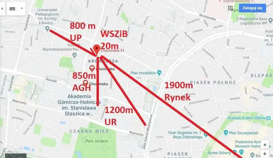 Pokój 1-os | Chocimska, Biprostal | AGH UKEN UR PK | od 1/10 - zdjęcie 8