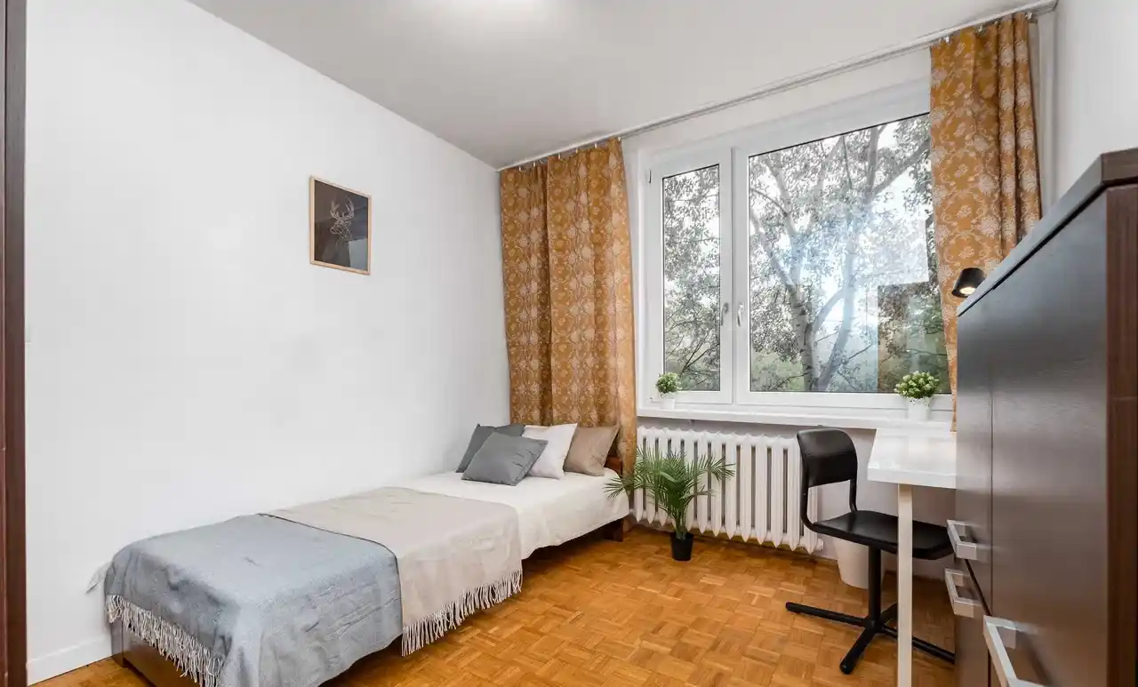 Pokój jednoosobowy dla kobiet | Klaudyny 12, Bielany | metro Słodowiec 1,3km | BEZ PROWIZJI | od 14.06 | 1505
