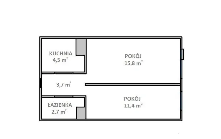 Winogrady, 2 pokoje, układ niezależny, wyposażone - zdjęcie 10