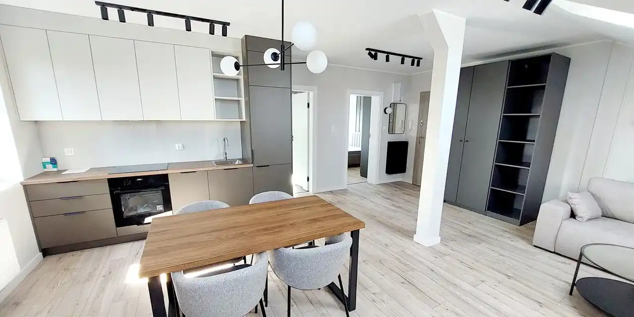 Nowe wykończone umeblowane mieszkanie 51,36m2 - zdjęcie 2