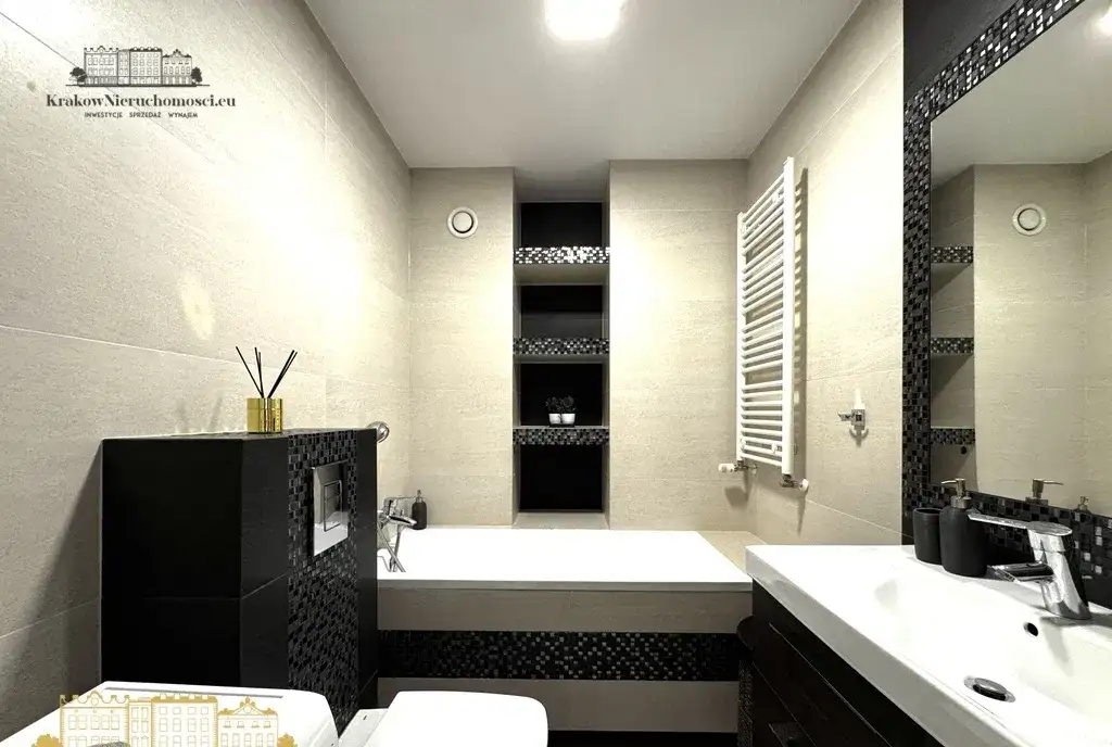 Nowoczesne studio 30m2 z balkonem i garażem w Krakowie - zdjęcie 6