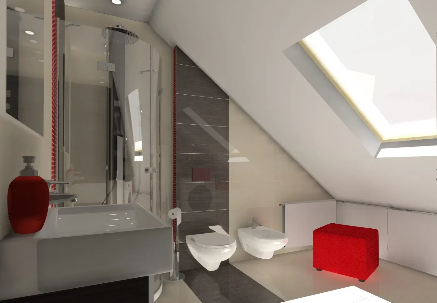 Nowoczesny, dwupoziomowy apartament w centrum miasta. - zdjęcie 8
