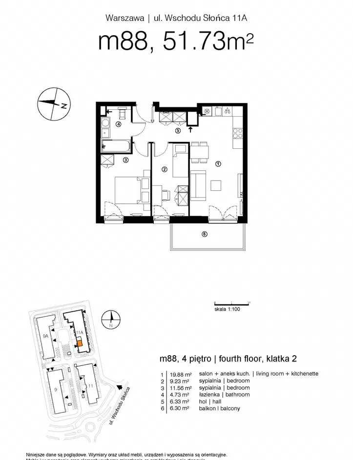 3-pokojowe | 51.73 m2 | Balkon | Internet w cenie | Bezpośrednio - zdjęcie 7