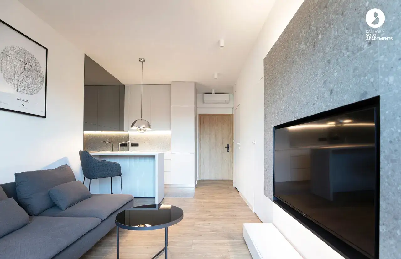 Apartament 36m2, 2 pokoje z klimatyzacją w Katowicach - zdjęcie 6