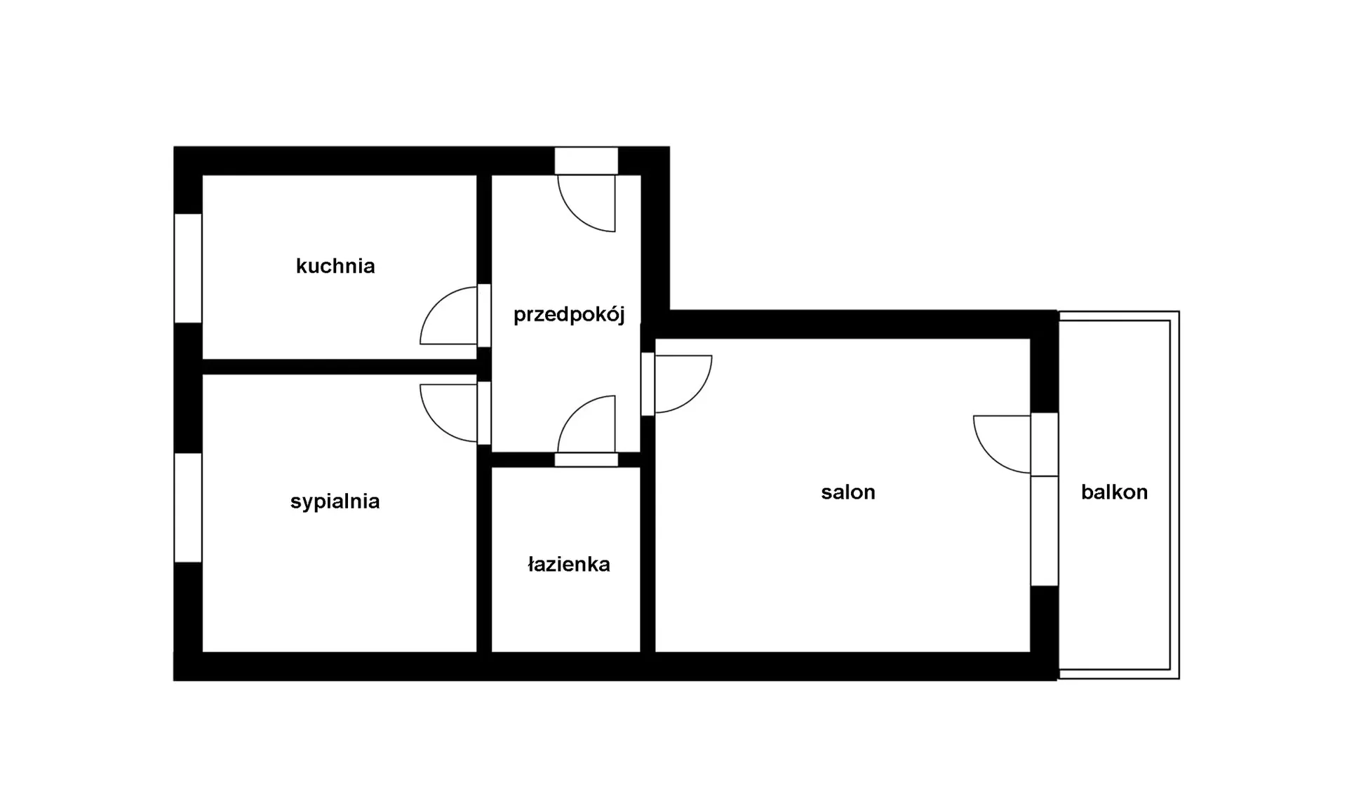 2-pokoje z jasną kuchnią Kraków- Nowa Huta- os.Niepodległości - zdjęcie 7
