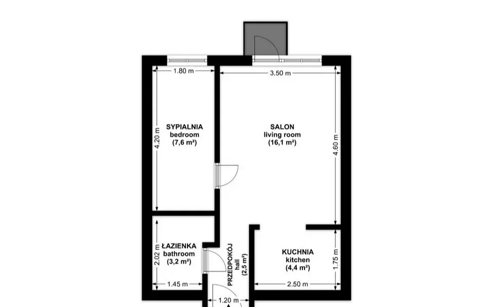 Wygodne 2 pokoje | 33,8 m² | Bochnia, Św. Leonarda - zdjęcie 8