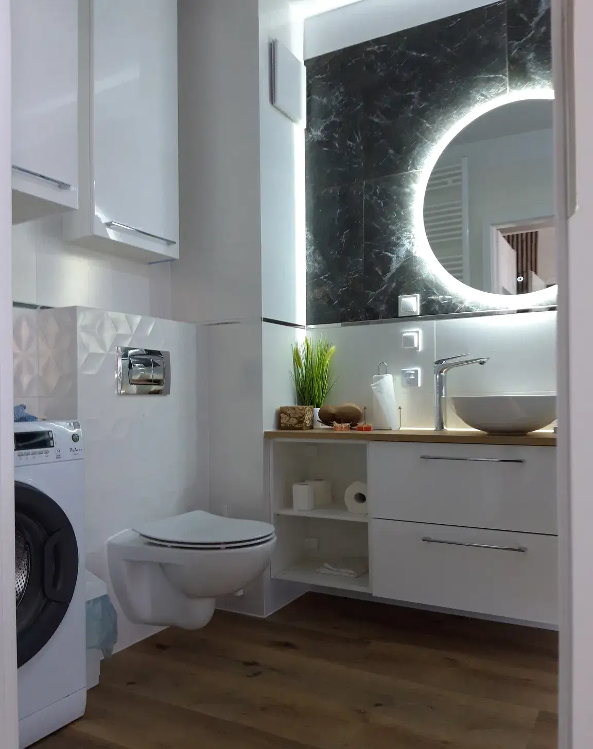 Eleganckie 47m2, 2 pokoje, balkon, winda, garaż, Wrocław Krzyki Jagodno - zdjęcie 8