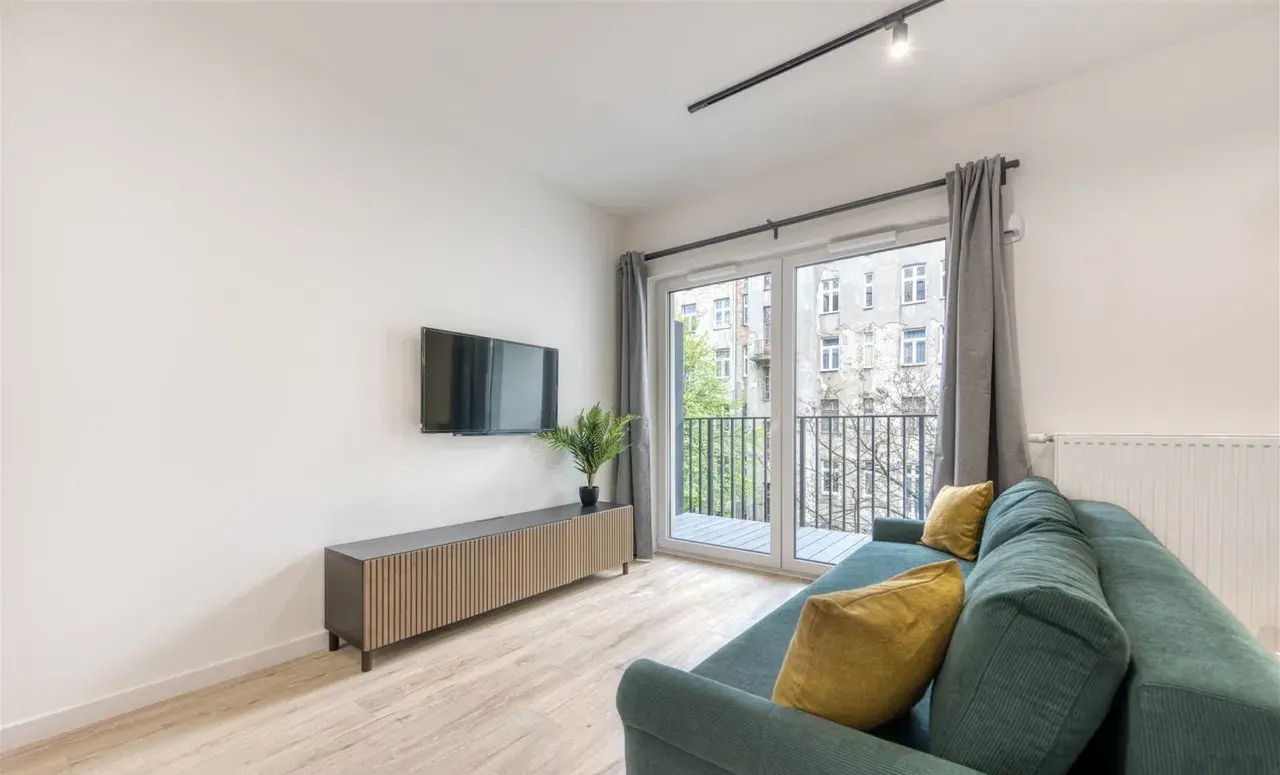 Komfortowe studio w apartamentowcu w Łodzi - zdjęcie 2