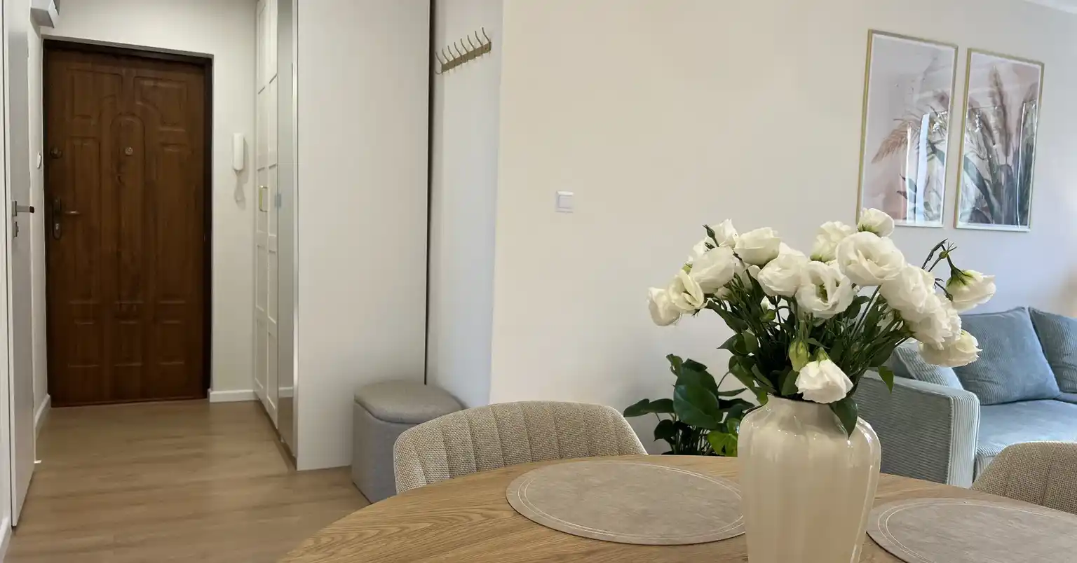 Nowoczesne stylowe po remoncie 2 pokojowe mieszkanie Gdansk VII DWOR - zdjęcie 7