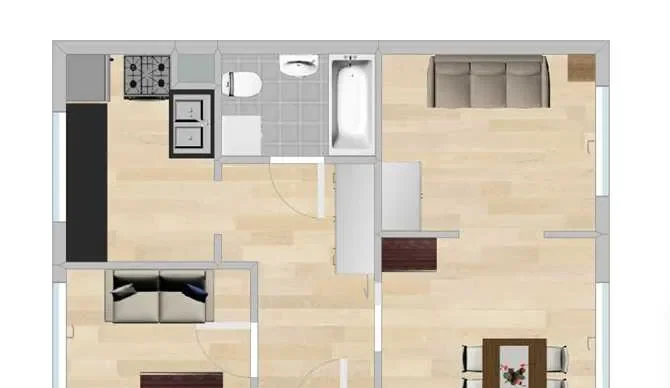 Kosmonautów 8, Kurak/Górna, 2 pokoje, 45m2, BRAK PROWIZJI - zdjęcie 8